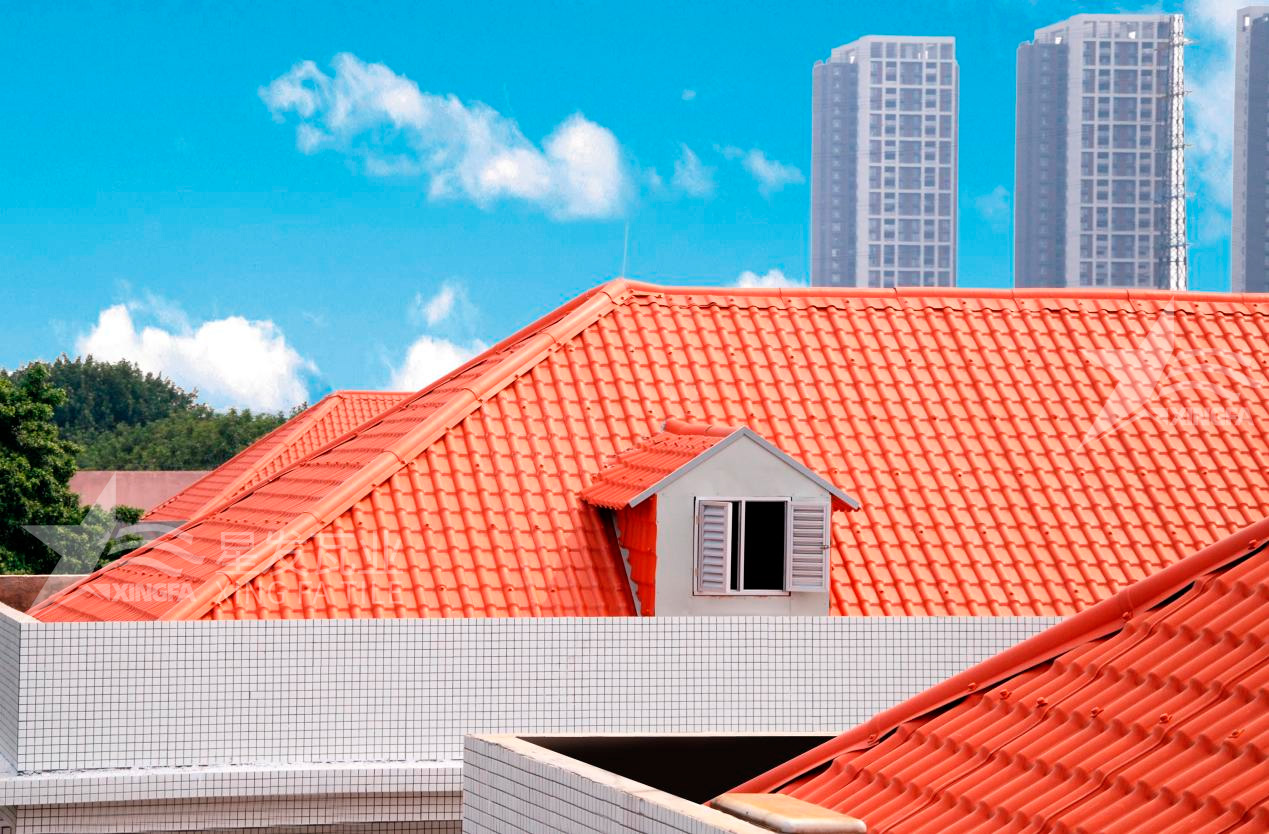 屋面建材首選--合成樹脂瓦，都用在哪里了？