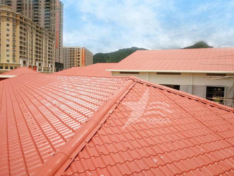 陽春花園酒店樹脂瓦工程：獨(dú)特美學(xué)與卓越品質(zhì)相結(jié)合！